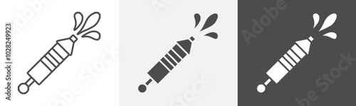 sprayer icon Vector thin line symbol