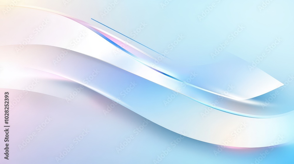 Obraz premium Simple light blue vector background with a blend of gradients and clean shapes, ideal for modern digital designs.