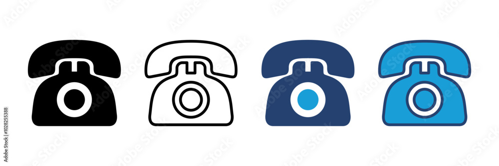 Telephone icon vector. phone icon vector. Telephone icon vector. phone icon vector.