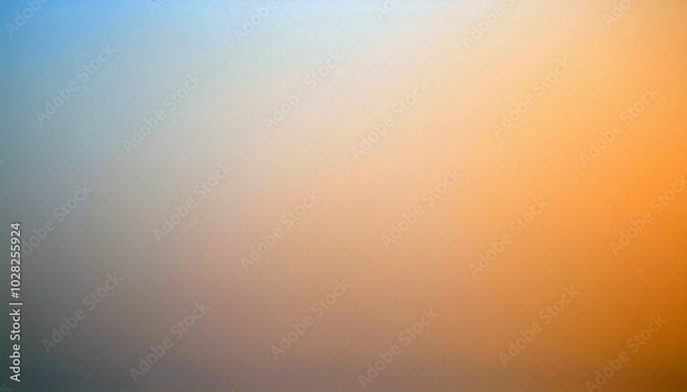 Soft Hues of Dawn: A Gentle Gradient of Blue, Beige, and Orange.  Evokes a tranquil, peaceful morning atmosphere.