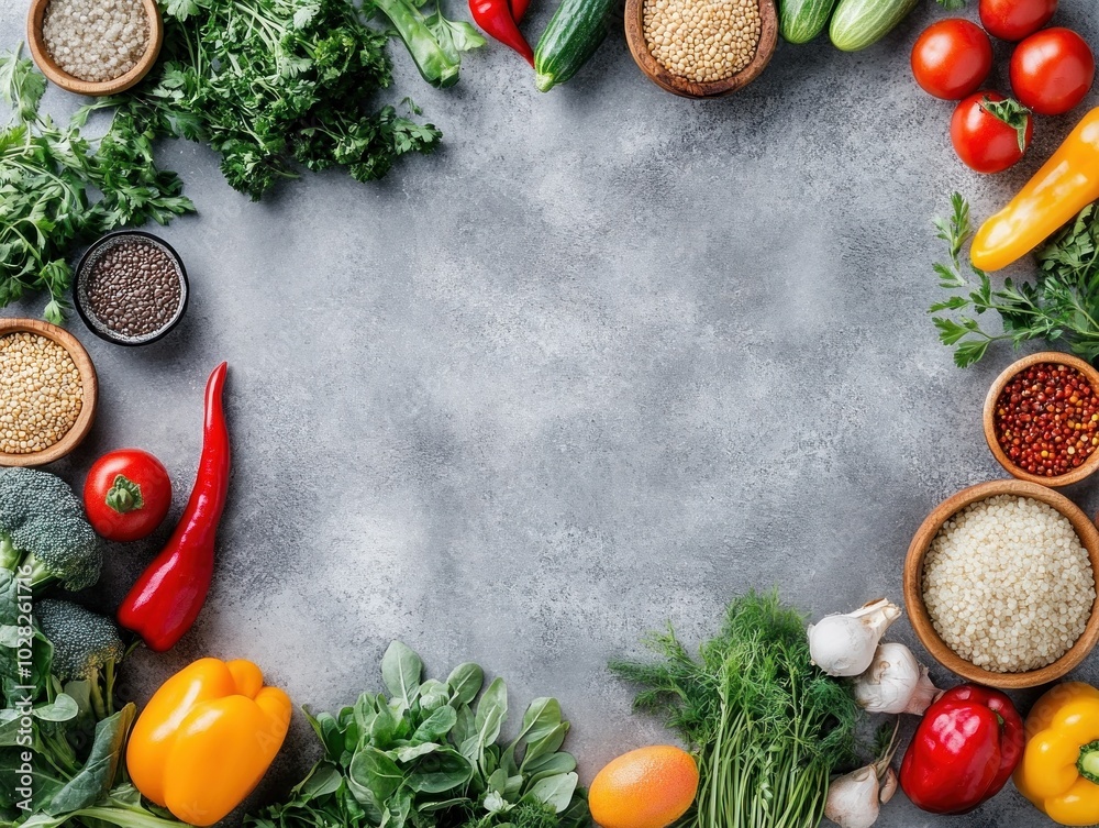 © jureephorn - Gluten-free food made from wholesome, naturally gluten-free ingredients like quinoa, rice, and fresh vegetables, designed for a healthy and balanced diet