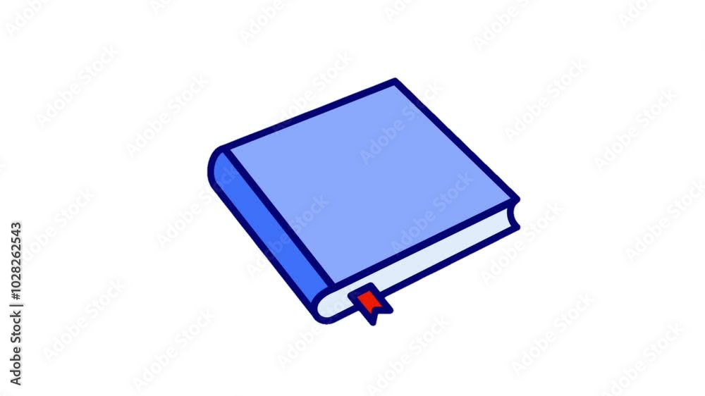 Looping animation a book with turning pages, ideas, knowledge, perfect for representing libraries, reading, and academic pursuits Looping animation a book with turning pages, ideas, knowledge, perfect for representing libraries, reading, and academic pursuits