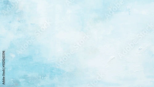 blue sky with clouds. Light sky blue shades watercolor background, Hand painted abstract soft sky blue watercolor sky and clouds.