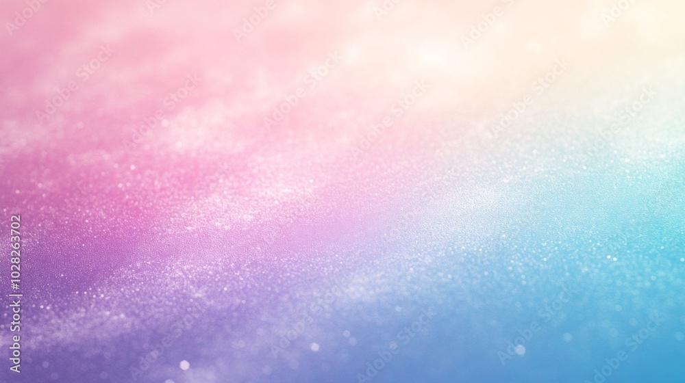 Fototapeta premium Abstract Blurred Background with Glittering Texture and Pastel Colors