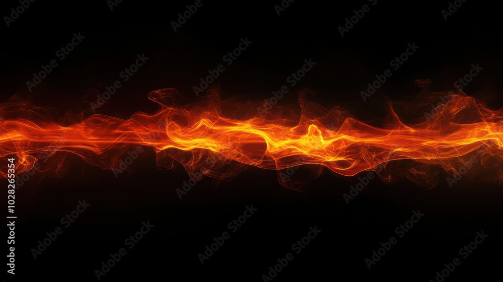 Abstract Flame Background Abstract Flame Background
