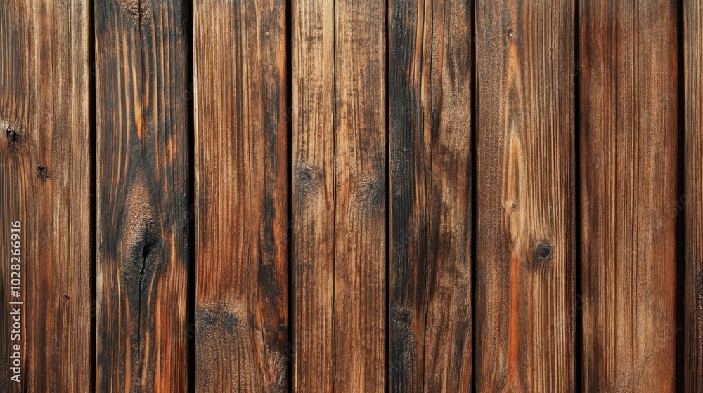 Weathered Brown Wooden Planks Background Weathered Brown Wooden Planks Background