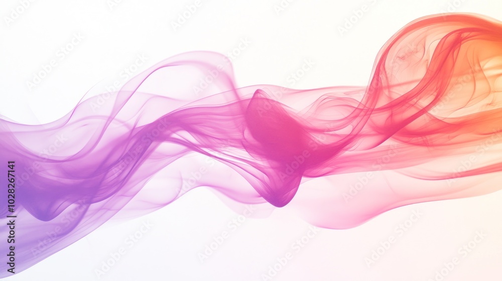 Fototapeta premium Abstract Colorful Smoke