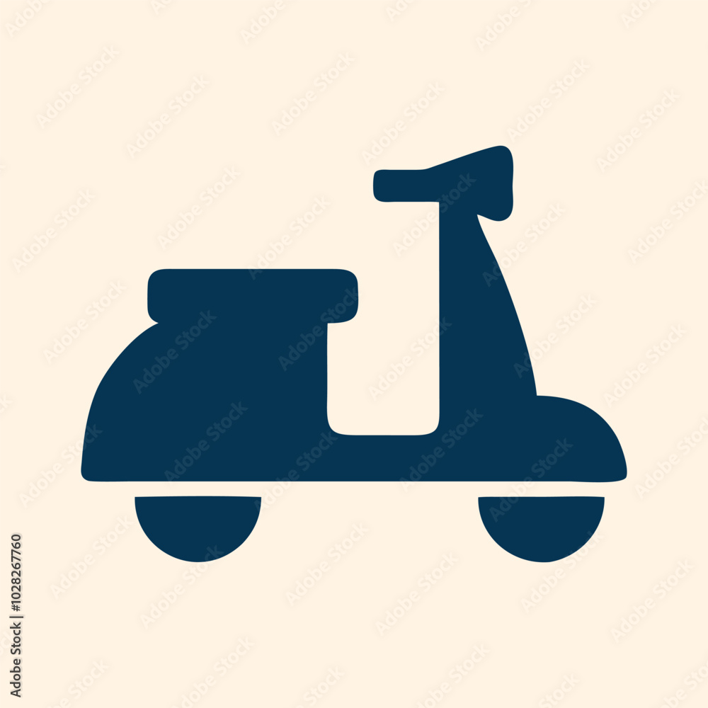 Scooter vector illustration scooter icon 6 Scooter vector illustration scooter icon 6