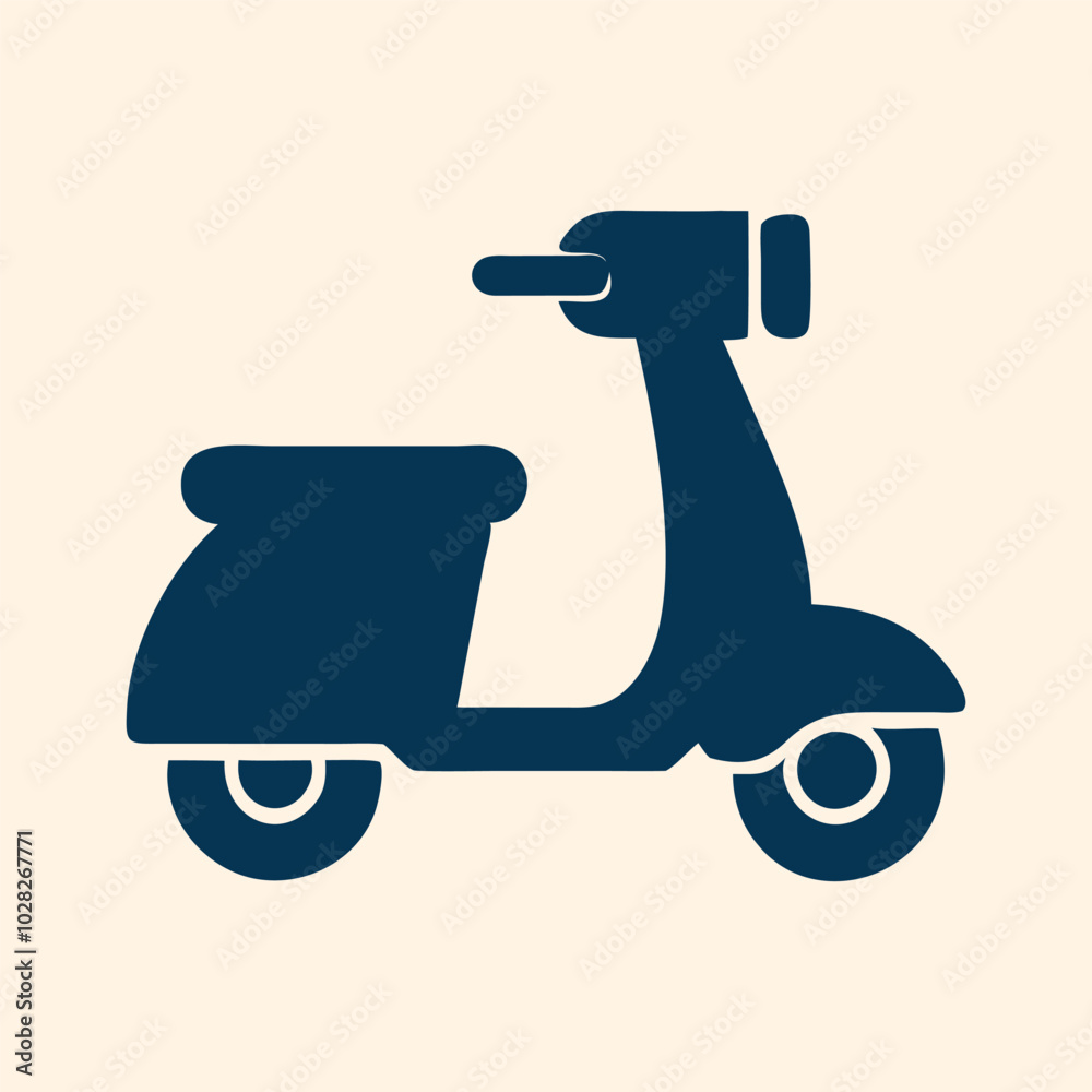 Scooter vector illustration scooter icon 8 Scooter vector illustration scooter icon 8