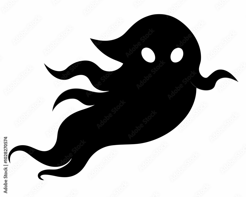 halloween ghost vector, halloween ghost vector illustration, halloween ghost silhouette of a isolated on a white background. halloween ghost vector, halloween ghost vector illustration, halloween ghost silhouette of a isolated on a white background.