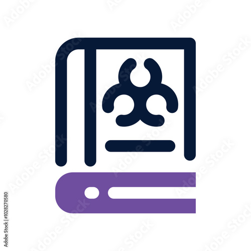 book icon. vector dual tone icon for your website, mobile, presentation, and logo design.