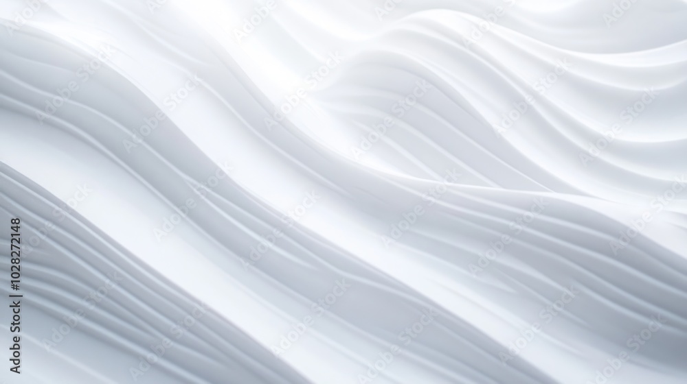 Abstract White Wavy Texture Abstract White Wavy Texture