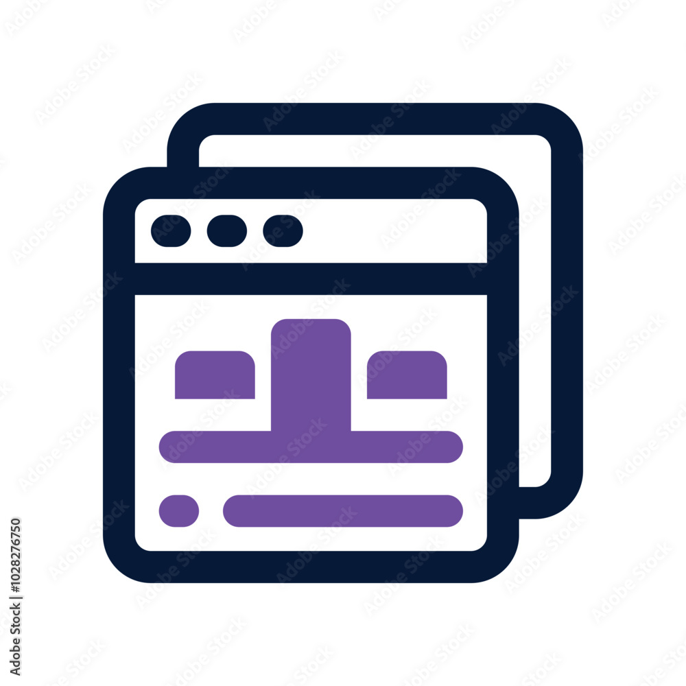 dashboard icon. vector dual tone icon for your website, mobile, presentation, and logo design. dashboard icon. vector dual tone icon for your website, mobile, presentation, and logo design.