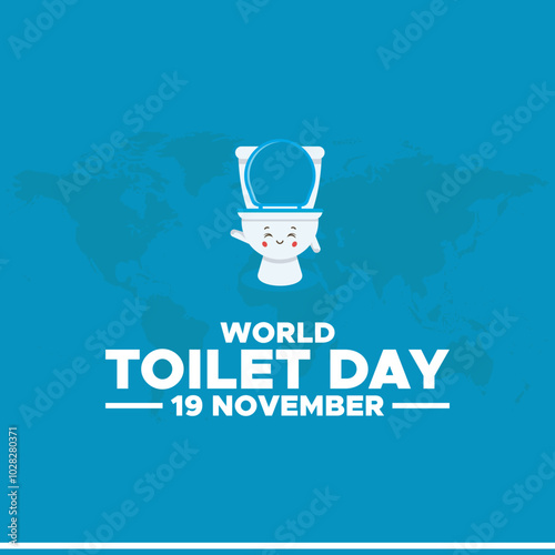 World Toilet Day. Toilet day creative concept. vector illustration world toilet day. World Toilet Day held on 19 November. banner, ads, poster design