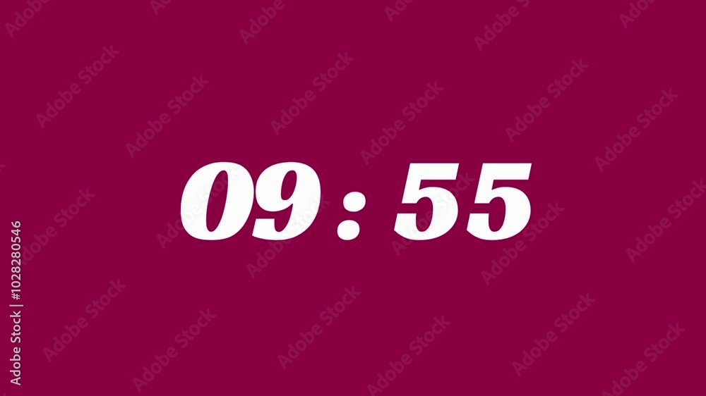 10 minute count down timer,