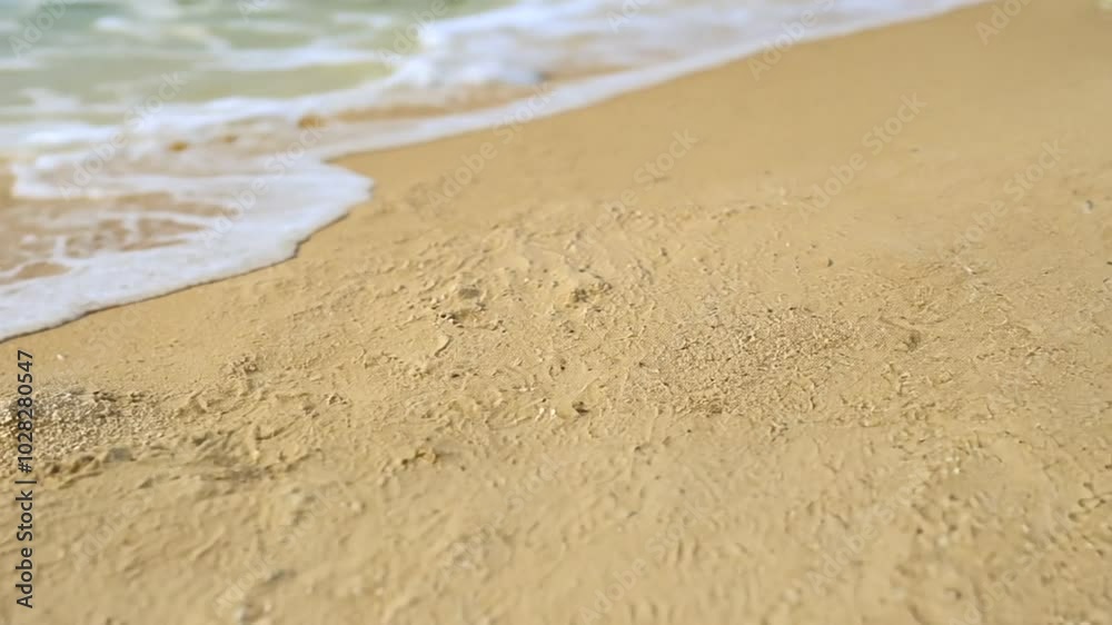 background of beige beach sand with natural pattern, zoom in. 4K quality background of beige beach sand with natural pattern, zoom in. 4K quality