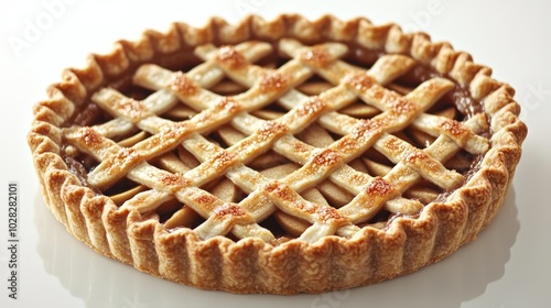 Apple Pie Closeup.