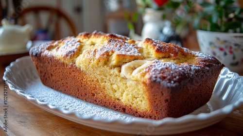 Banana Loaf Cake.