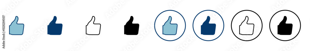 like icon vector isolated on white background. Thumbs up icon. social media icon like icon vector isolated on white background. Thumbs up icon. social media icon
