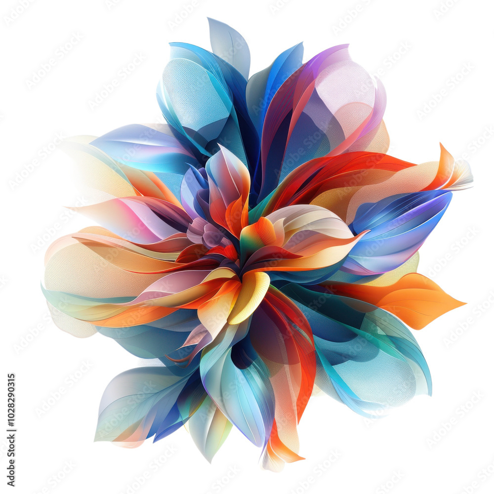 PNG Pastel Toned Abstract Flower Gradient Colors PNG Pastel Toned Abstract Flower Gradient Colors
