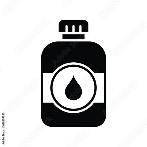 baby oil icon vector design template simple and clean