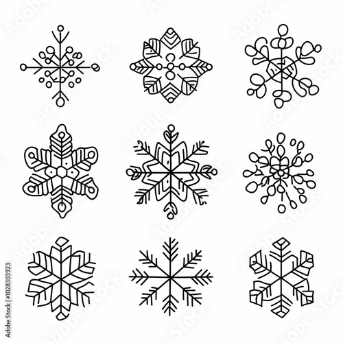 Chrismas icon, Chrismas sticker, Chrismas vector,Snow