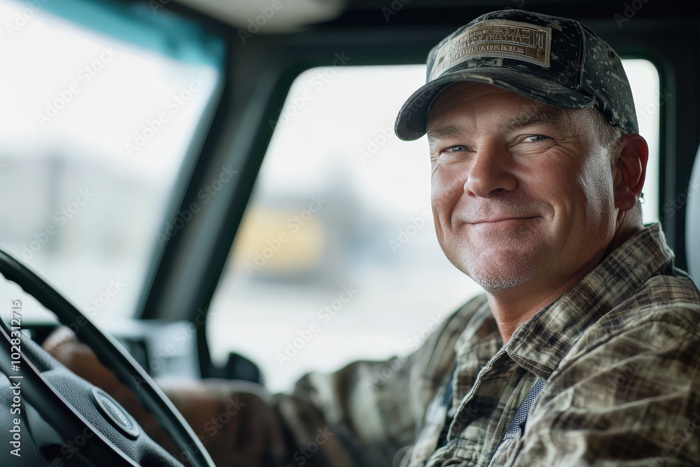 American Trucker Proud: Dedicated to Transporting Cargo with Pride American Trucker Proud: Dedicated to Transporting Cargo with Pride