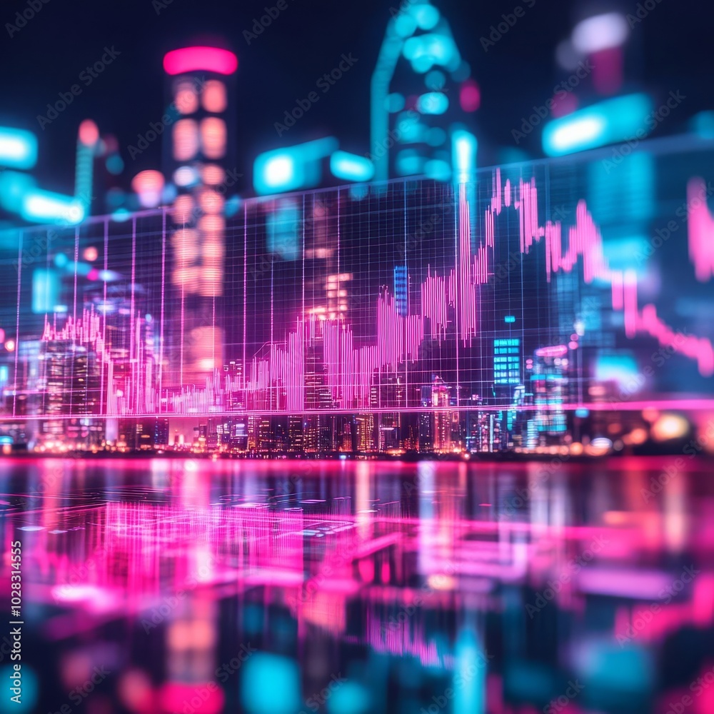 Decentralized finance hub, holographic trading screens, high-tech urban skyline, neon highlights Decentralized finance hub, holographic trading screens, high-tech urban skyline, neon highlights