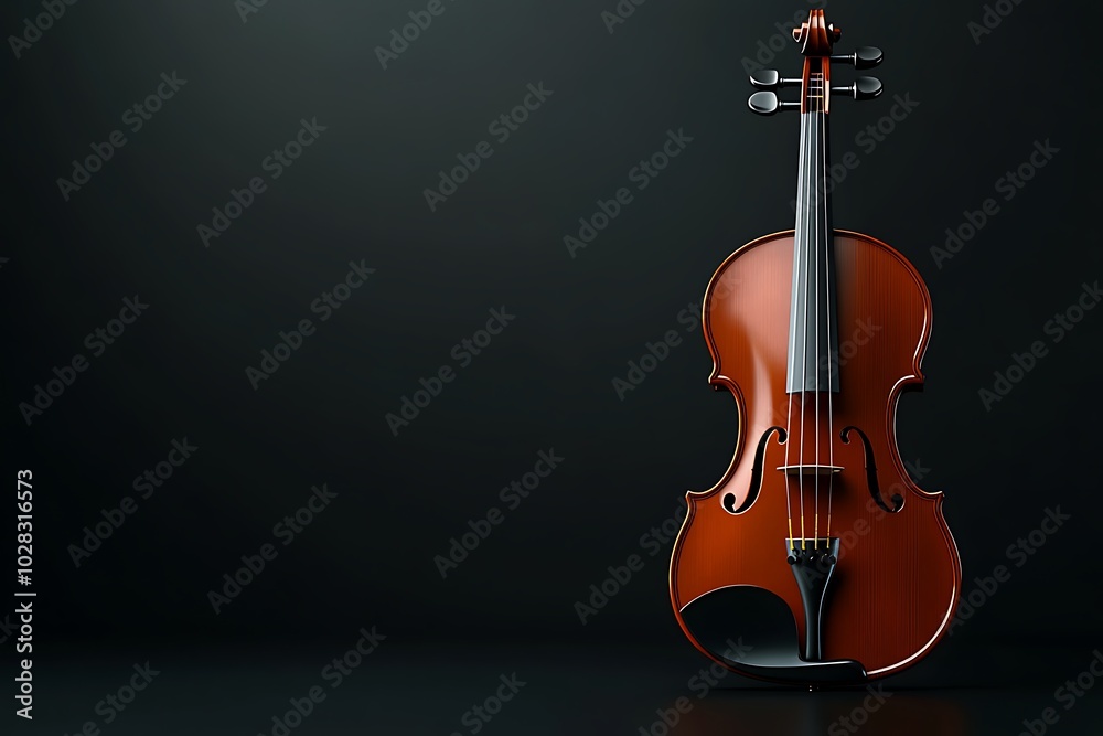 Fototapeta premium violin and bow