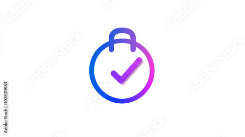 A simple, 80s-style icon of a calendar with a checkmark. It's designed to represent a reminder or scheduled event.