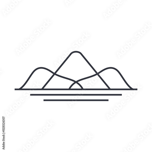Mountain Logo Template Icon