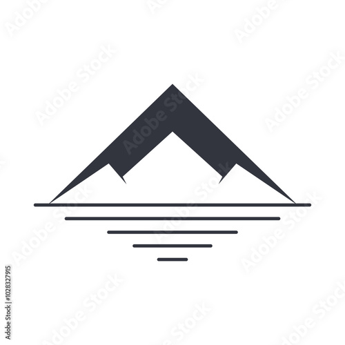 Mountain Logo Template Icon