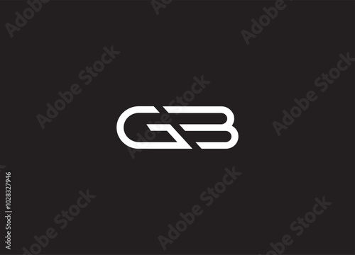 GB letter logo and initial logo design