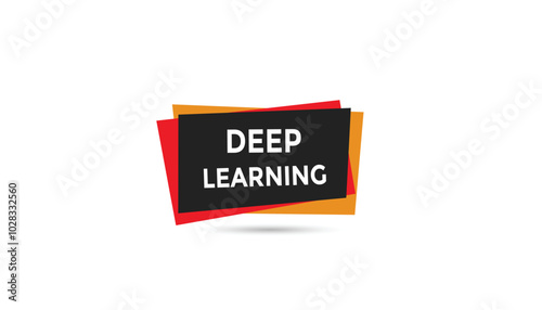 Deep learning Countdown number banner templates. time icon. Vector Illustration 
