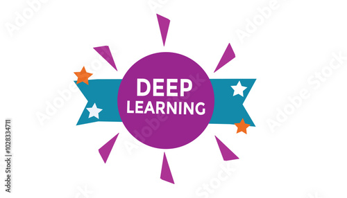 Deep learning Countdown number banner templates. time icon. Vector Illustration 
