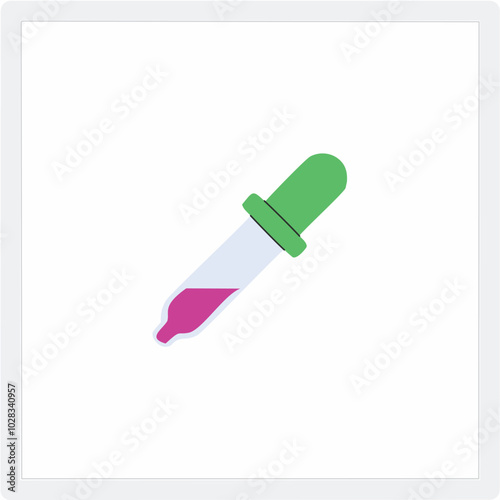 Eye dropper tool icon vector illustration