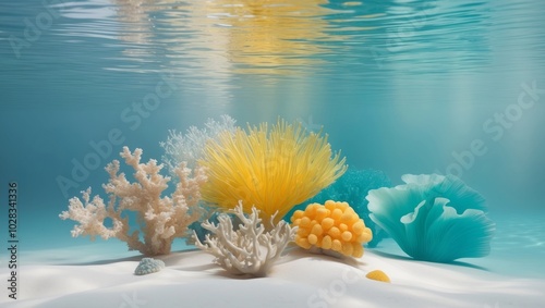 Luxury in simplicity with Underwater vibes.