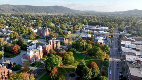 high aerial pulllout st albans vermont photo