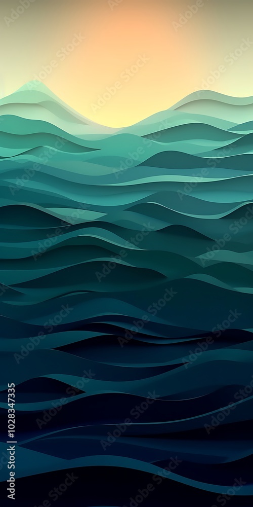 Ocean, sea,dark tone background Ocean, sea,dark tone background