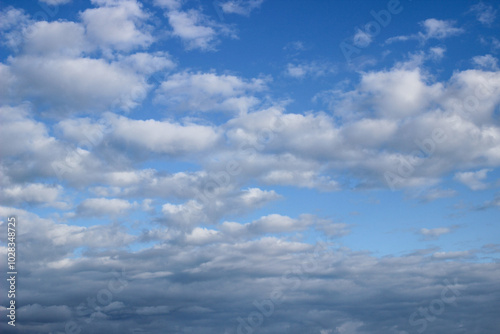 bright day cloud and blue sky