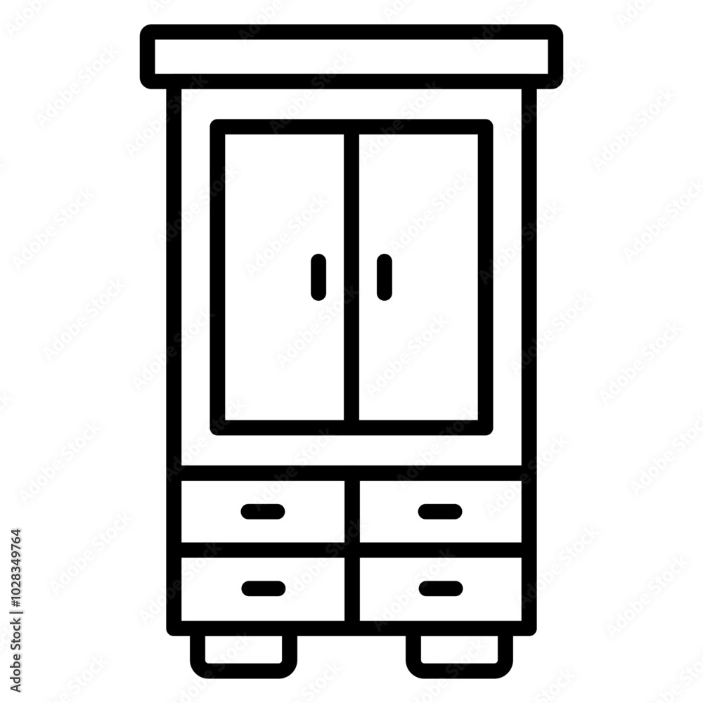 Wardrobe Icon Wardrobe Icon