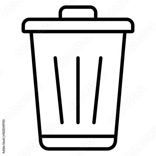 Trash Can Icon