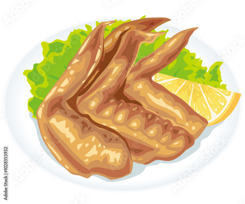 手羽先の唐揚げ