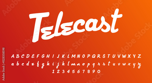 The Fender typeface is a classic, retro-inspired script font known for its smooth, flowing curves and bold, hand-drawn style. It evokes the vintage charm of the 1950s, often associated with music