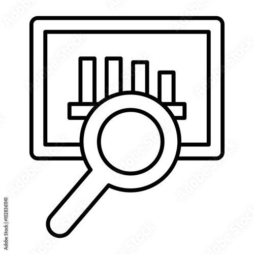 monitoring outline icon