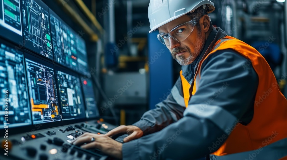 Engineer Operators Using Scada System, Generative AI