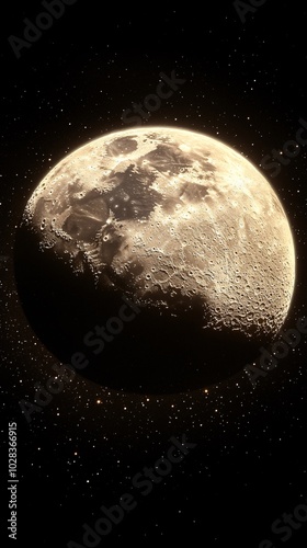 moon phase wallpaper for mobile phone