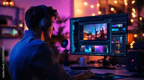 Video Editor Computer Software, Generative AI