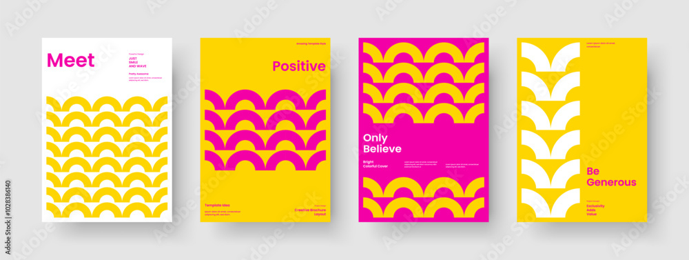 Obraz premium Isolated Banner Layout. Modern Background Design. Abstract Flyer Template. Poster. Business Presentation. Report. Brochure. Book Cover. Advertising. Newsletter. Leaflet. Portfolio. Pamphlet