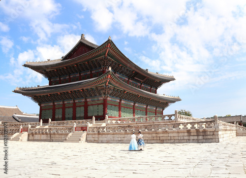 Photography Geunjeongjeon Hall, Gyeongbokgung palace, Seoul, South Korea